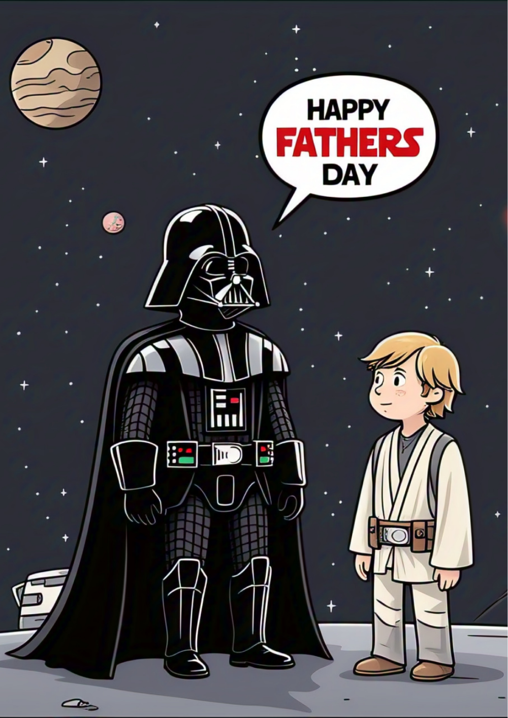 Star Wars 'I Am Your Father' Card