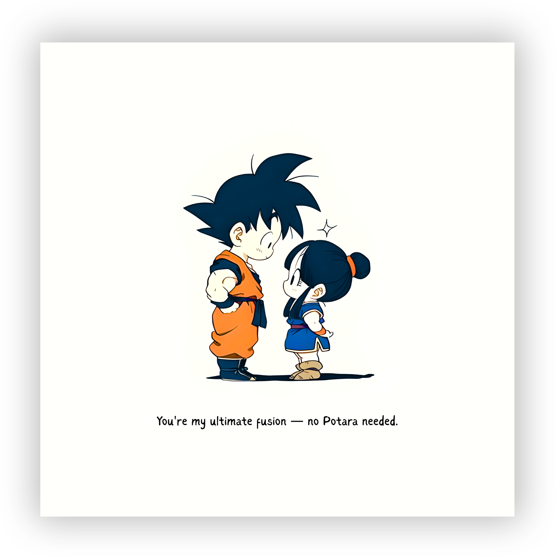 Personalised Goku & Chi-Chi