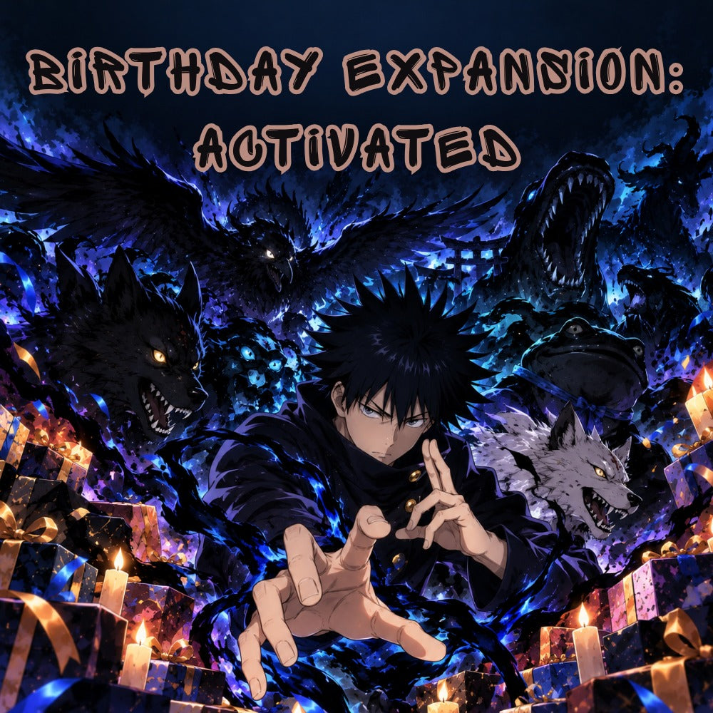 Jujutsu Kaisen Megumi Domain Expansion Birthday Card